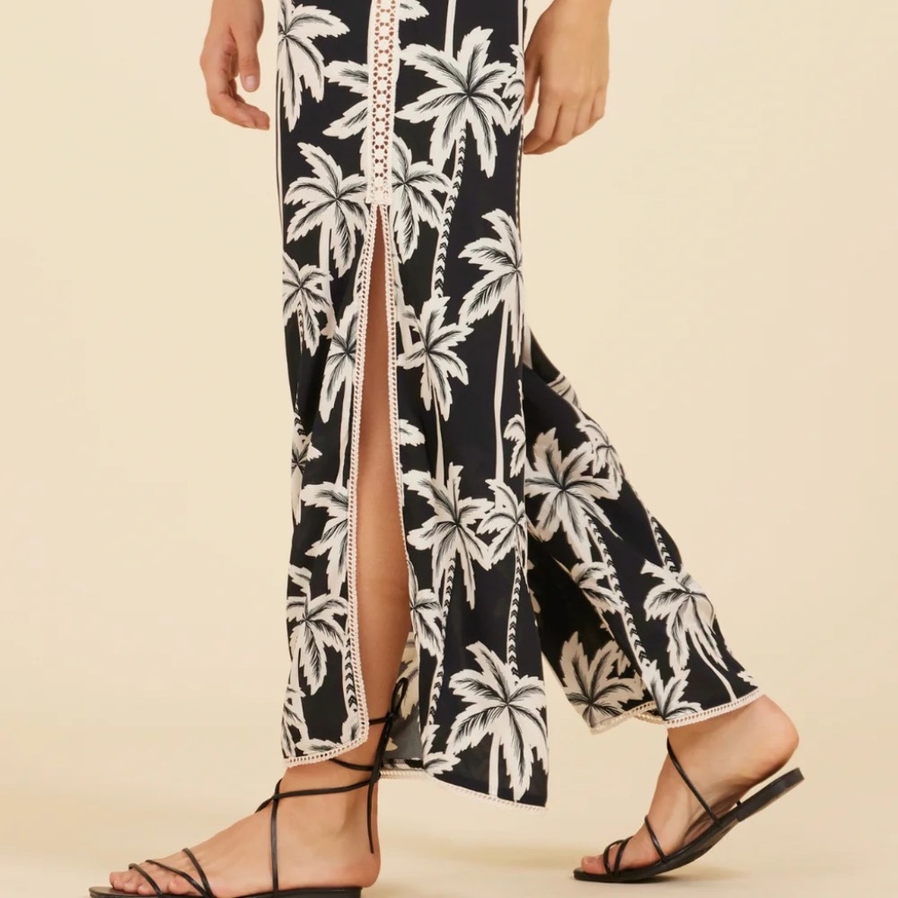 Ocean drive palm print pant
